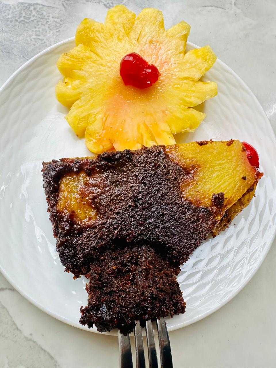 Karley's Dawta Pineapple Upside Down Cake